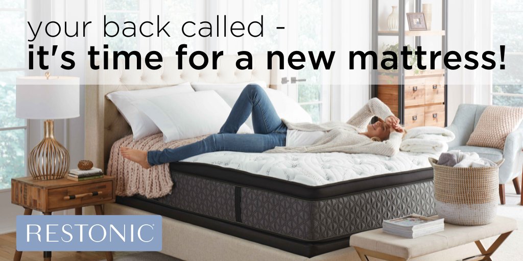A great night’s sleep starts with a mattress that supports your whole body. Sounds dreamy, right? restonic.com/explore