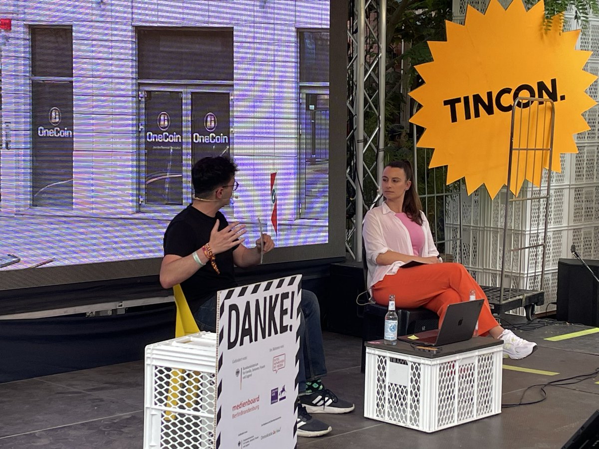 cantarlo's tweet photo. Auf der Flucht: Die One Coin Kryptoqueen Ruja Ignatova. Spannend und klasse erzählt im Live #Podcast „Macht und Millionen“ von Solveig und Leo. Danke:) @tincon @republica #rp23 #krypto https://t.co/dEd0WQTjcX