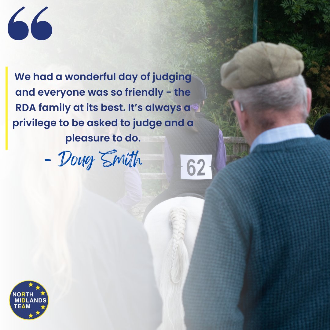 North_Mids_RDA's tweet photo. Our Countryside Challenge judges Alison & Doug join us at the North Midlands Regional Countryside Challenge Qualifiers on Monday and shared their thoughts with us ๐ด๐๐ณ๐ฌ
#RegionalQualifiers #NorthMidlands #CountrysideChallenge #Judges #Quotes
@RDAnational l @nigekirby https://t.co/tStVDDG6bk