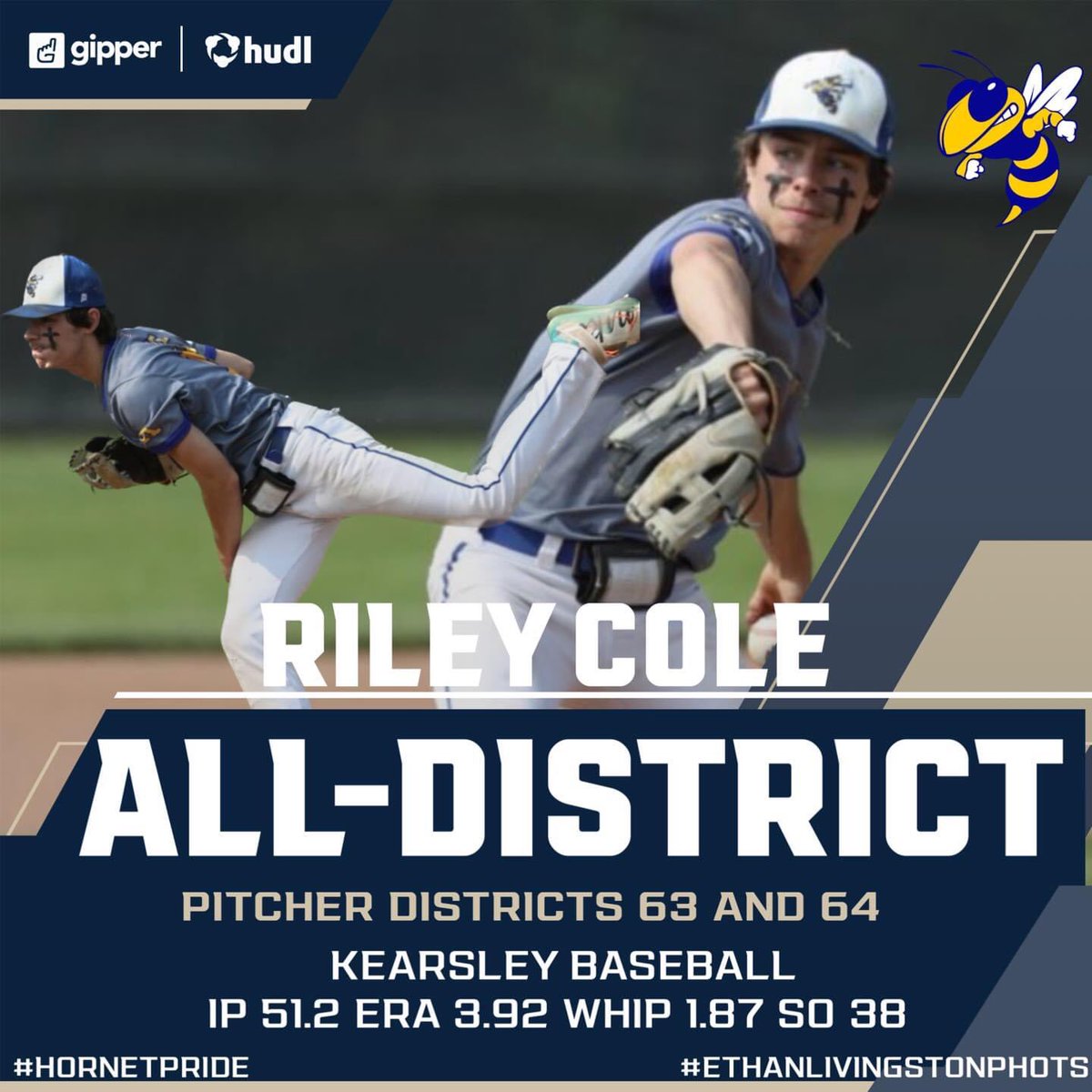 KearsleyBSB's tweet photo. Congratulations to Senior Riley Cole for making the All District Team. https://t.co/KzGcf6LKv0