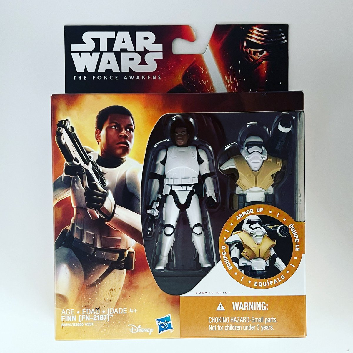 2016 TFA Finn (FN-2187) Armor Up #StarWars #TheForceAwakens