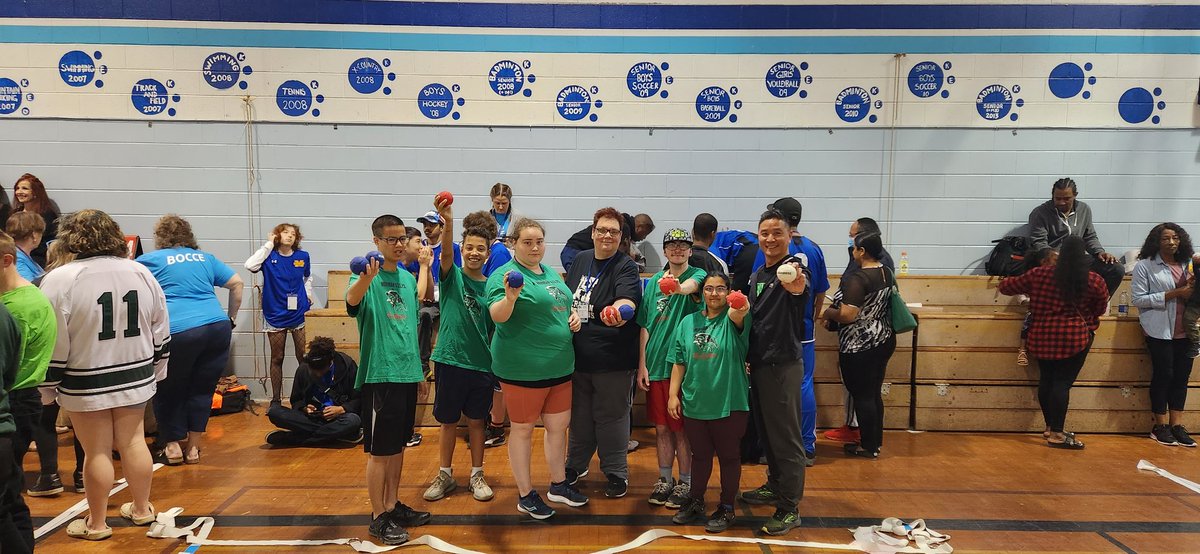 Herman Academy Secondary Bocce team competing at the Ontario Special Olympics School Championships in Kingston! @gecdsbpro @SOOSchoolChamps @Newtonjn13 @cmills_gecdsb