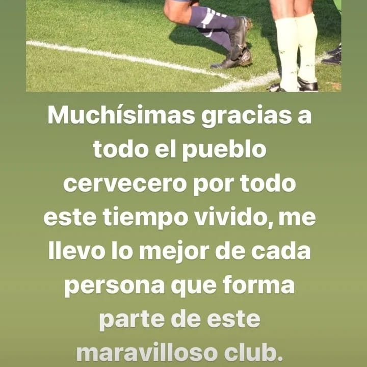 PlanetaCervece1's tweet photo. Rodrigo Cao no seguirá en Quilmes para la segunda ronda y de esta manera se despidió en sus redes sociales. 

Mario Sciaqua ya tiene su primera baja en el plantel.

Éxitos en lo que viene Rodrigo!!🤍💙

#Quilmes #Qac #PrimeraNacional https://t.co/Oc3odJ21mo