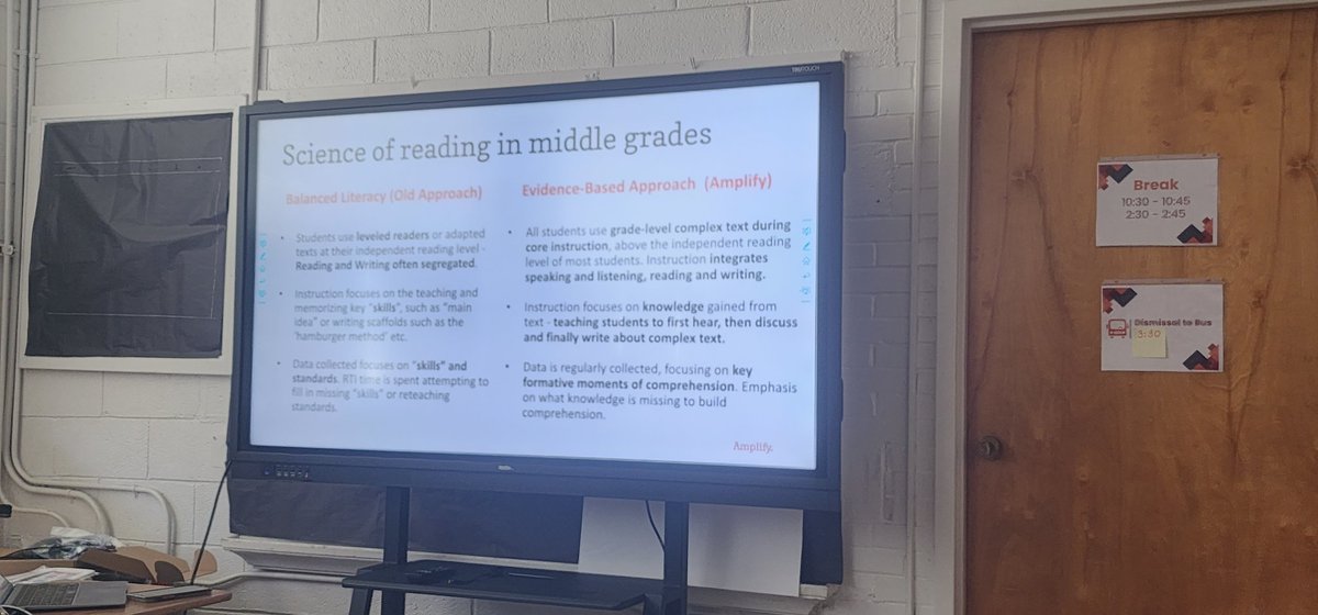 The Science of Reading vs Balanced Literacy!!! Moving to a new way of thinking and learning! @DallasReads @Amplify #curricamp23 Room 138 with Najah