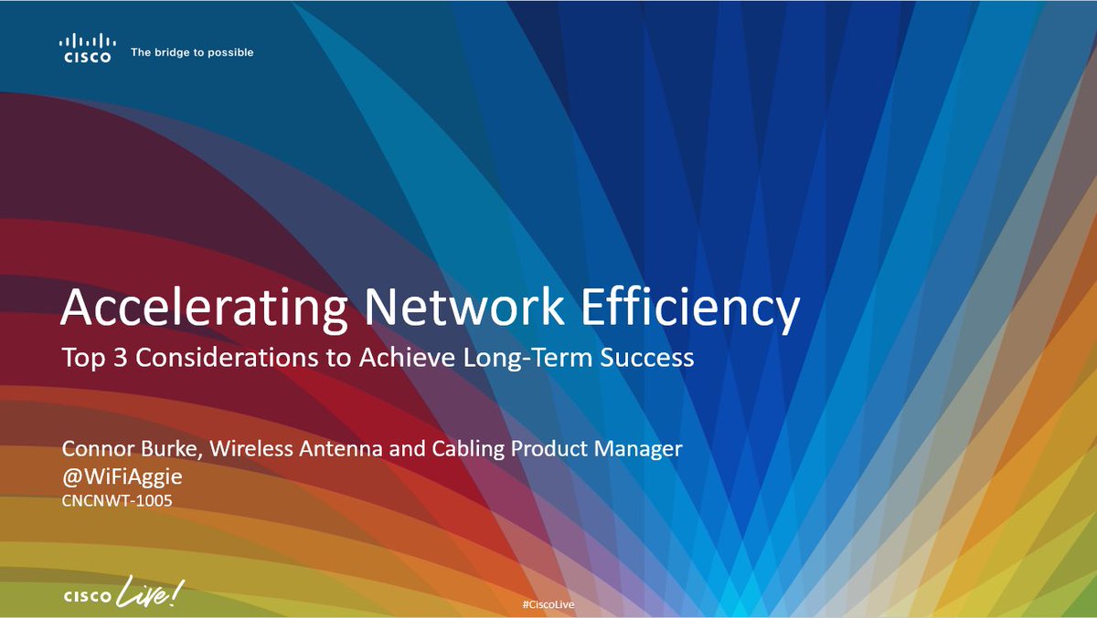 Swing by Content Corner 1 in the World of Solutions today at 12:25pm to learn how to Accelerate your Network! #CLUS #CiscoLive #Acceltex