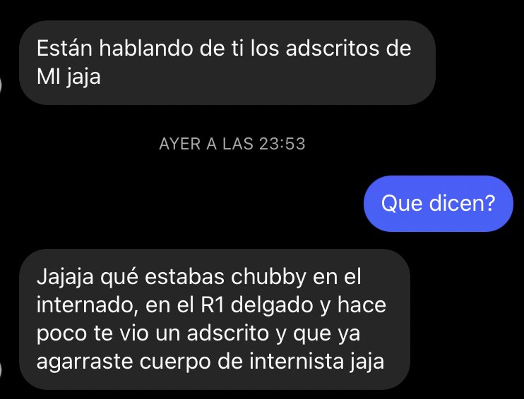 Ora, cual se supone que es el cuerpo de internista? 🤡