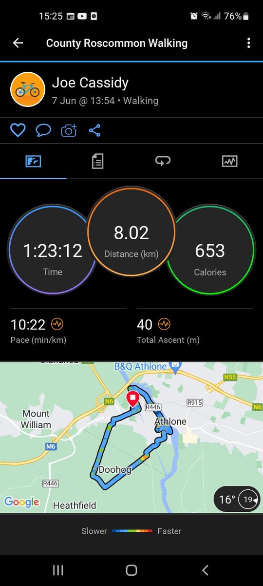 JoeCassidyIRE's tweet photo. Day 88 #100daysofwalking23 @NTBreakfast #MentalHealthMatters #justdoittalk https://t.co/1tIjgPHqpC