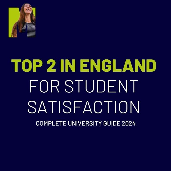 Amazing news 🥳

Marjon's been listed in England’s top two universities for Student Satisfaction - making Marjon no.1 in the South West - for this category of the Complete University Guide 2024. 

Hear from Professor Claire Taylor, Vice-Chancellor: marjon.ac.uk/about-marjon/n…