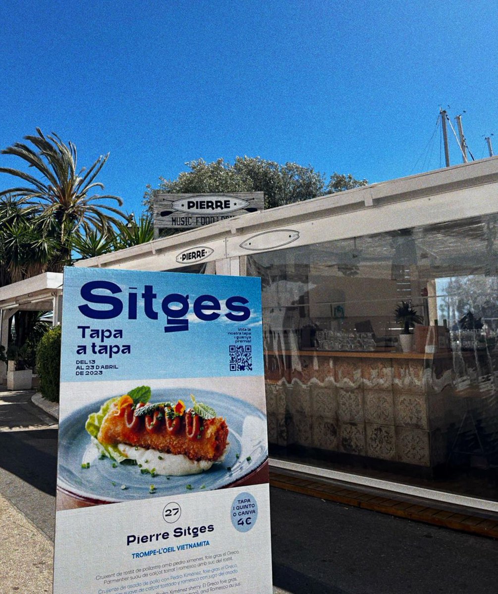 🍽️La gastronomia del #PortdeSitges triomfa al <a href="/sitgestapatapa/">Sitges Tapa a Tapa del 20 al 30 de Novembre 2025</a>.

🥣Le Bistro de Pierre, amb el seu trampantojo vietnamita, ha guanyat el primer premi del jurat popular del prestigiós certamen gastronòmic, en què han participat més de 30 establiments de #Sitges.

🥂Enhorabona!