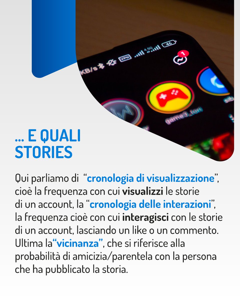 fps_agency's tweet photo. 🤯 Sapevi che #Instagram non ha un solo algoritmo? 
📲 L'Head of Instagram ha dichiarato che feed,  #stories, esplora e #Reels hanno algoritmi differenti 
🔍 Ma quali sono i fattori che gli algoritmi prendono in considerazione? Te li sveliamo noi!
#socialmedia #DigitalMarketing https://t.co/MAMvrlM9J9