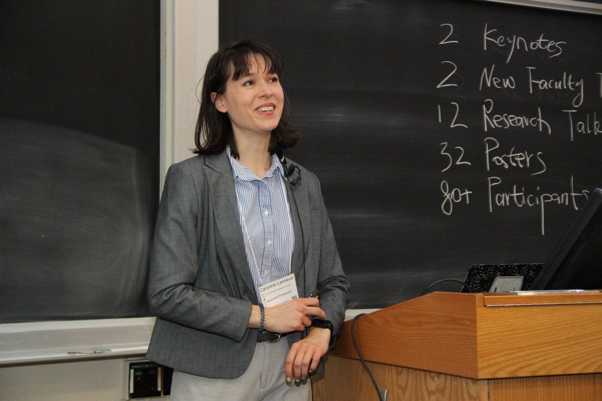 CSERMeeting's tweet photo. At #CSERspr23 Caroline Lemieux a professor from UBC talks about "Expanding the Reach of Fuzz Testing" and a powerful synergy between #LLMs ("what is most expected") and #mutative search ("something close, but unexpected"). https://t.co/l7FH1rmm8X