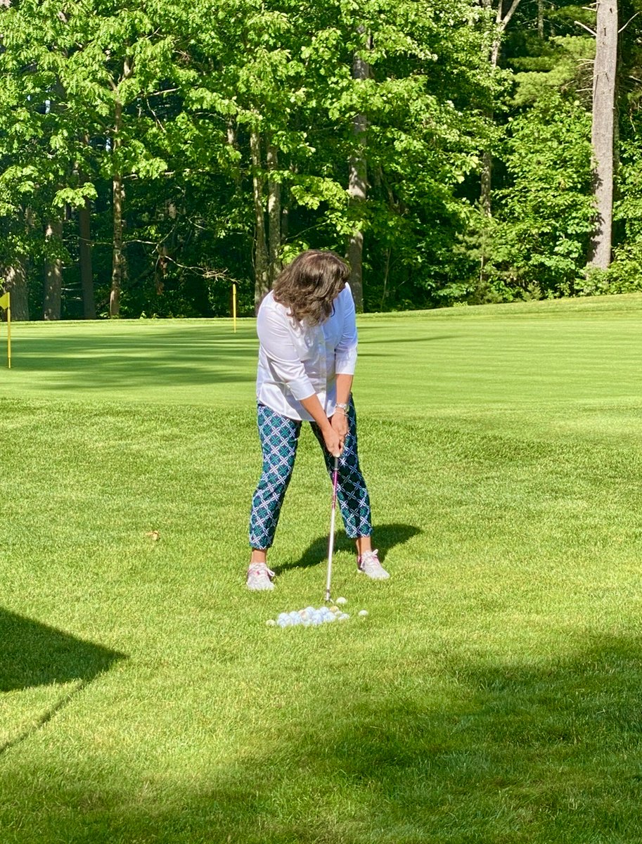 maryanneheino's tweet photo. It’s #WomensGolfMonth & I’m practicing my swing for next week’s #Lantheus Annual Charity Golf Tournament to support @PCFnews! 🏌️♀️
Thanks to PCF & #TeamLantheus for helping to make this year’s event a success & supporting #prostatecancer research!
#OwnTheSolution #MakeItHappen https://t.co/u6xR1le7nP