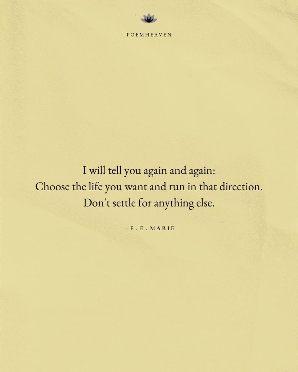 don’t settle for anything else.