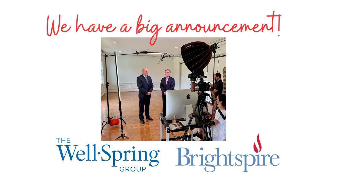 The Well-Spring Group and Brightspire (formerly The Presbyterian Homes) have signed a letter of intent to merge and create a new nonprofit senior living and aging services parent entity. Click here to learn more (well-springgroup.org/news-about-us)  #merger #thewellspringgroup #brightspire