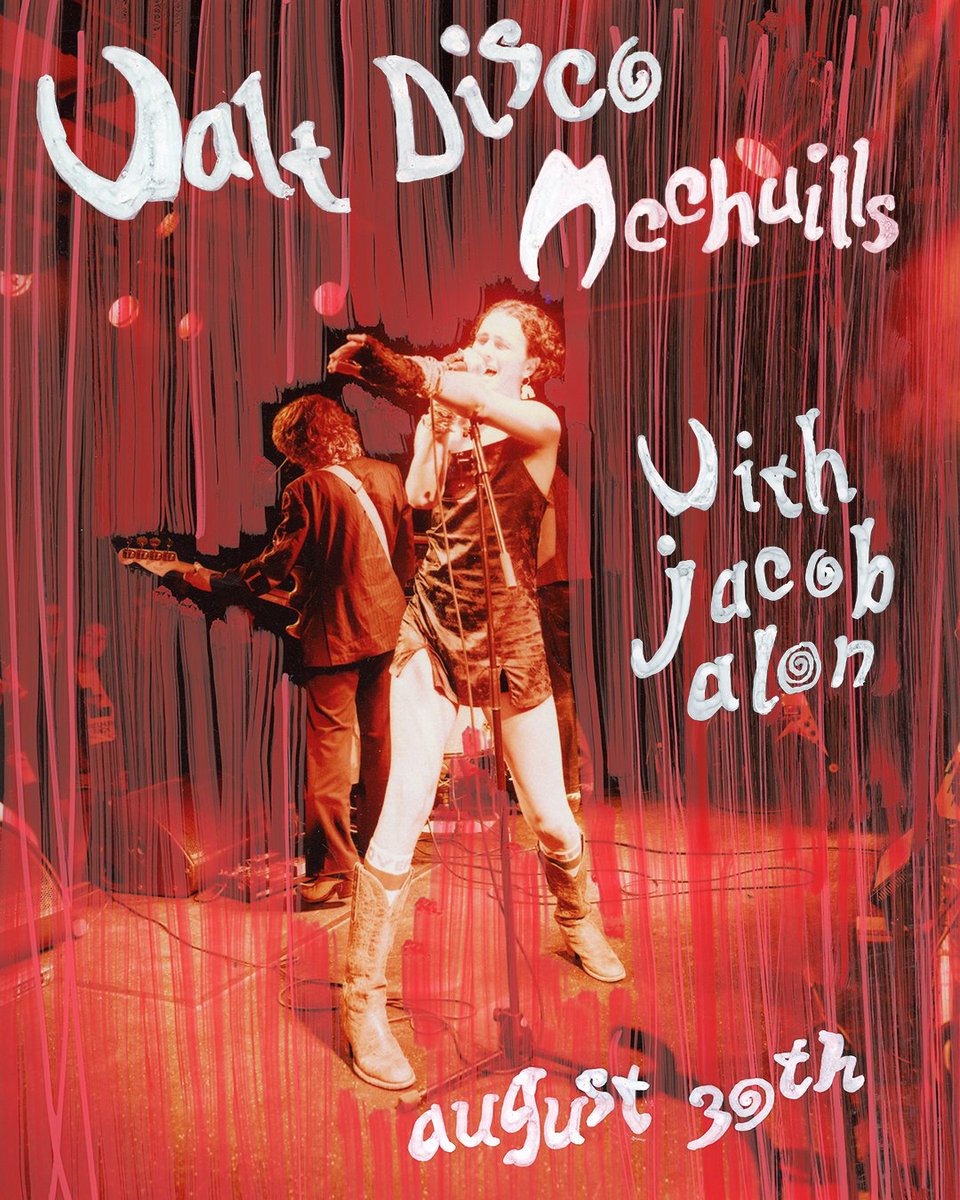 We're proud to announce that Jacob Alon will be opening the evening at our McChuills headline in August. This one is really going to be something special. See you there, family✨ poster design and poster photo by Rosie Sco