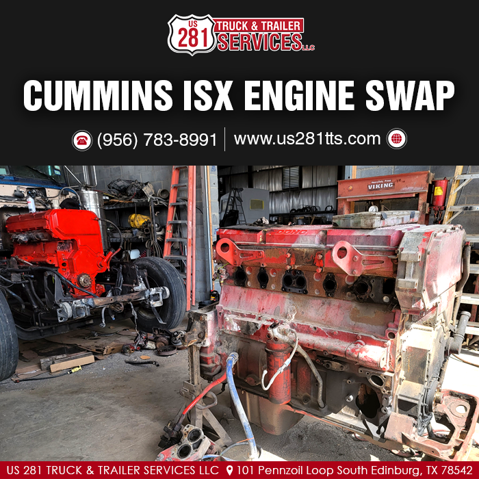 We have the best diesel mechanics for Cummins engine swaps in Edinburg and all of South Texas.

Call us at 956-293-9896
us281trucktrailerservices.com/services/diese…

#us281family #engineswap #enginerepair #dieselmechanic #dieselmechanics #dieselengine #dieselenginerepair #dieseltruck #dieseltrucks