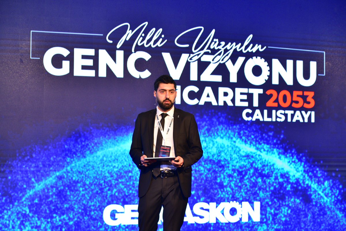gencaskonerz's tweet photo. #MilliYüzyılınGençVizyonu teması ile 2-4 Haziran'da Ankara Kızılcahamam’da gerçekleşen ''Genç ASKON Ticaret  2053 Çalıştayı''nda sunum ve katkıları için Genç ASKON Genç ASKON Yeni Yatırımlar ve İş Geliştirme Başkanımız Yunus Seven'e teşekkür ederiz. https://t.co/3lmMe7omXR