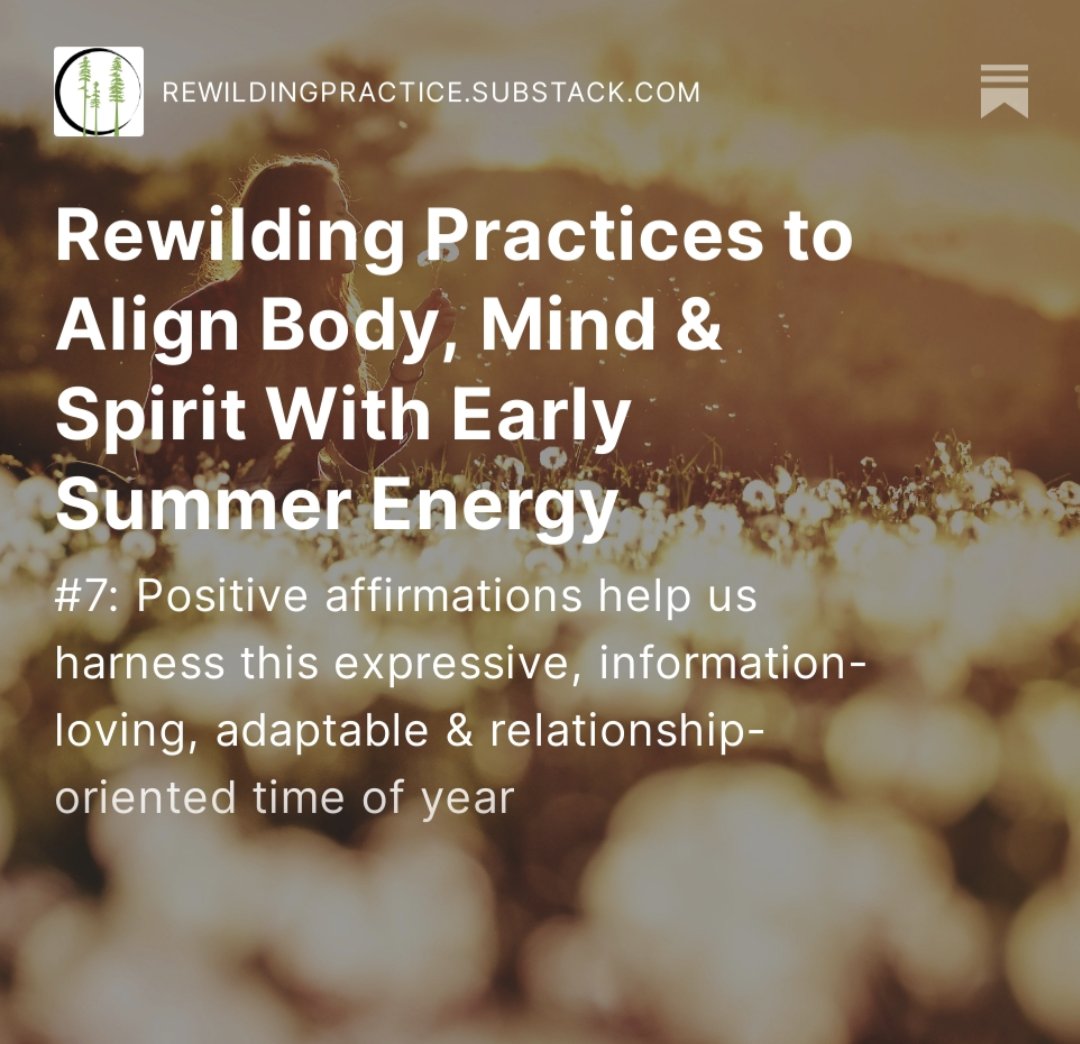 AmandaWJenkins's tweet photo. Today's Substack: I wrote about why Rewilding is so important in our age of AI anxiety #TechTuesday #anxiety #creativity #intuition #substack 
https://t.co/x7JQOaMBVS https://t.co/zQHr8FCI2g
