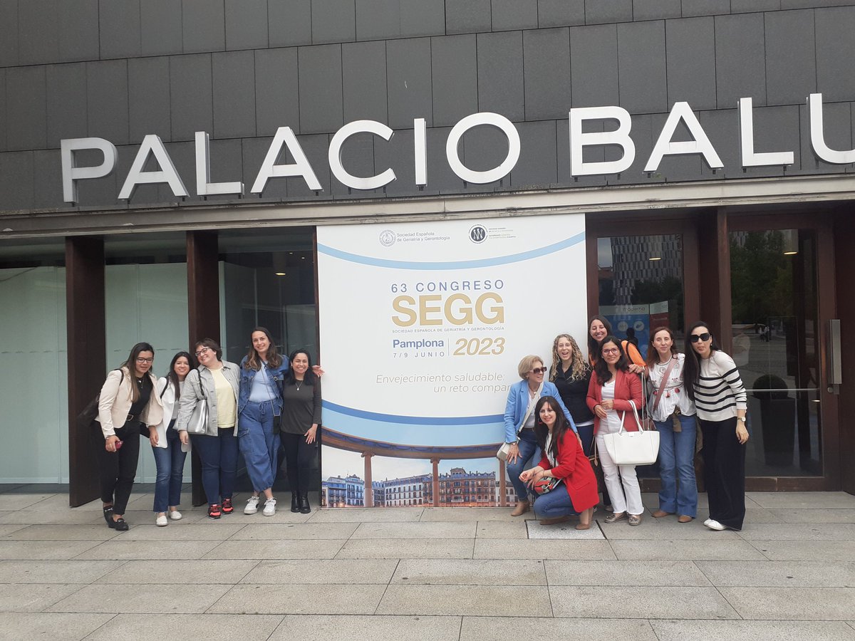 En la recta final antes del congreso... entre las primeras en llegar, !representantes del Hospital universitario La Paz-Cantoblanco!
#63congresosegg