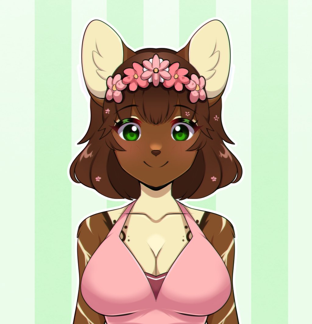 Doodle for my very cute friend <a href="/Willow_Marten/">🌼Willow🌼</a> ♥♥♥

#furry #furryart