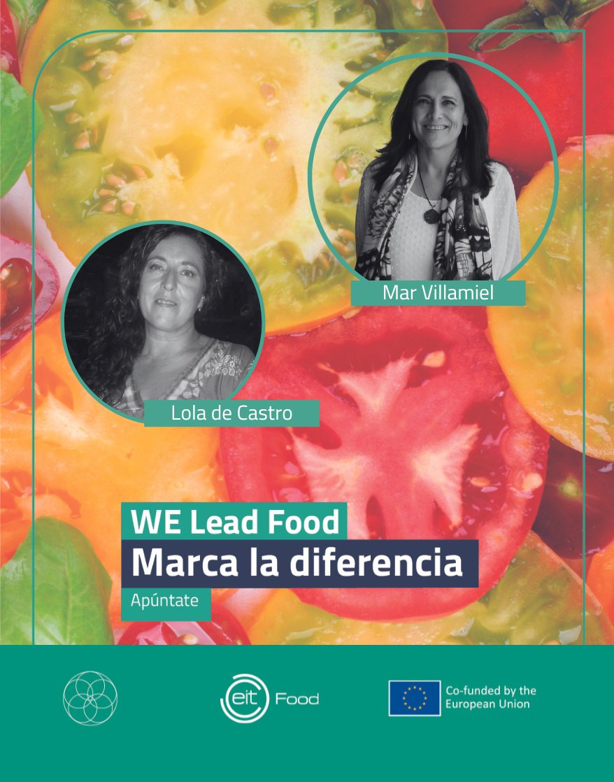 🔴 Encontramos a #mujereslíderes en cualquier ámbito, como las que nos acompañan este viernes en #WELeadFood.
👩‍🌾Lola de Castro, fundadora de @Olivardecastro #EiraFoods.
👩‍🔬Mar Villamiel, Group Leader en @CSIC y directora del #CIAL. 
✅Inscripción gratuita: lc.cx/zm5FGV