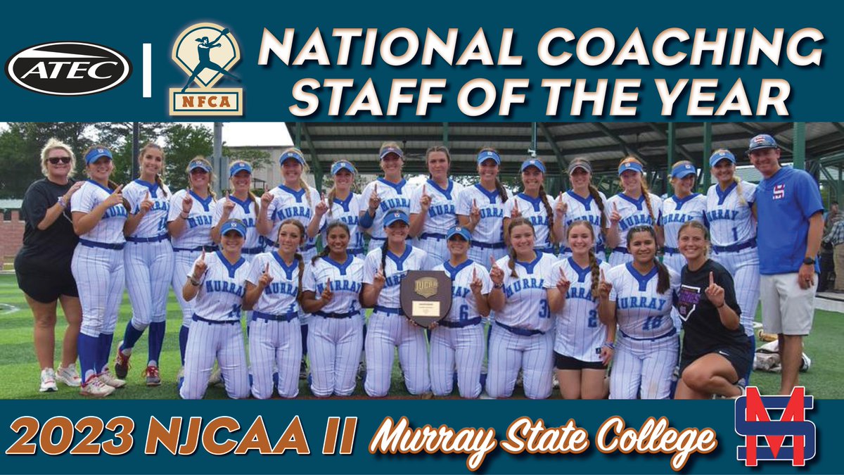 🚨 AWARDS ALERT: Congratulations to the 2023 ATEC / NFCA NJCAA Division II National Coaching Staff of the Year, <a href="/MSC_Softball/">MSC Softball</a>! 🥎

🔗 nfca.org/divnews/genera…