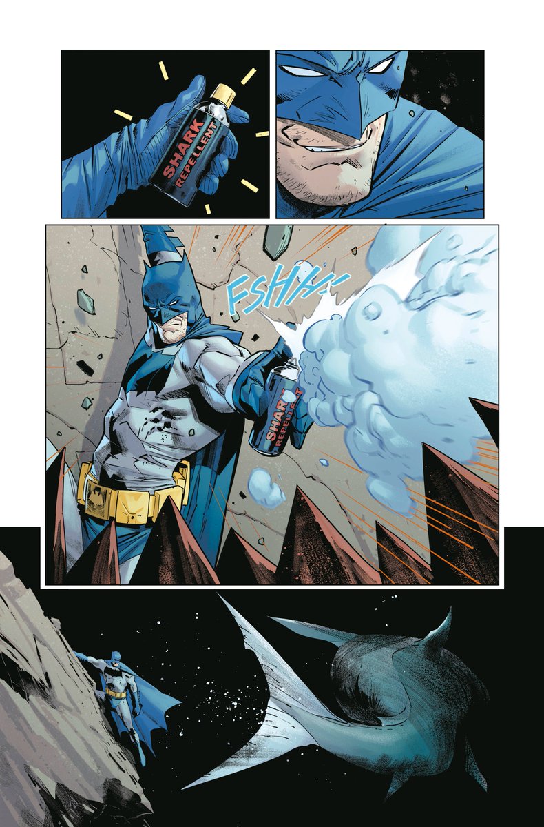 That moment.. right? that was THE MOMENT! :P #sharkrepellent @zdarsky @tomeu_morey #batman #900