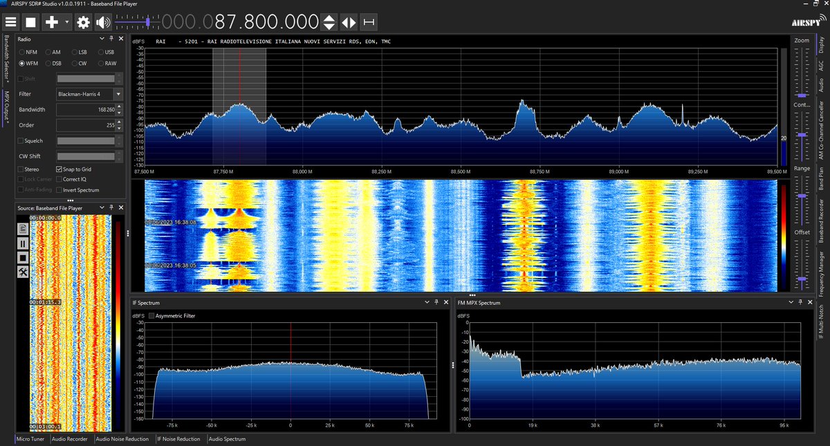 lambdaprog's tweet image. Check the latest and greatest release of #Airspy&apos;s SDR# with many DSP, UI and performance enhancements. You will like the new RDS decoder. #sdrsharp

Get the update: airspy.com/download