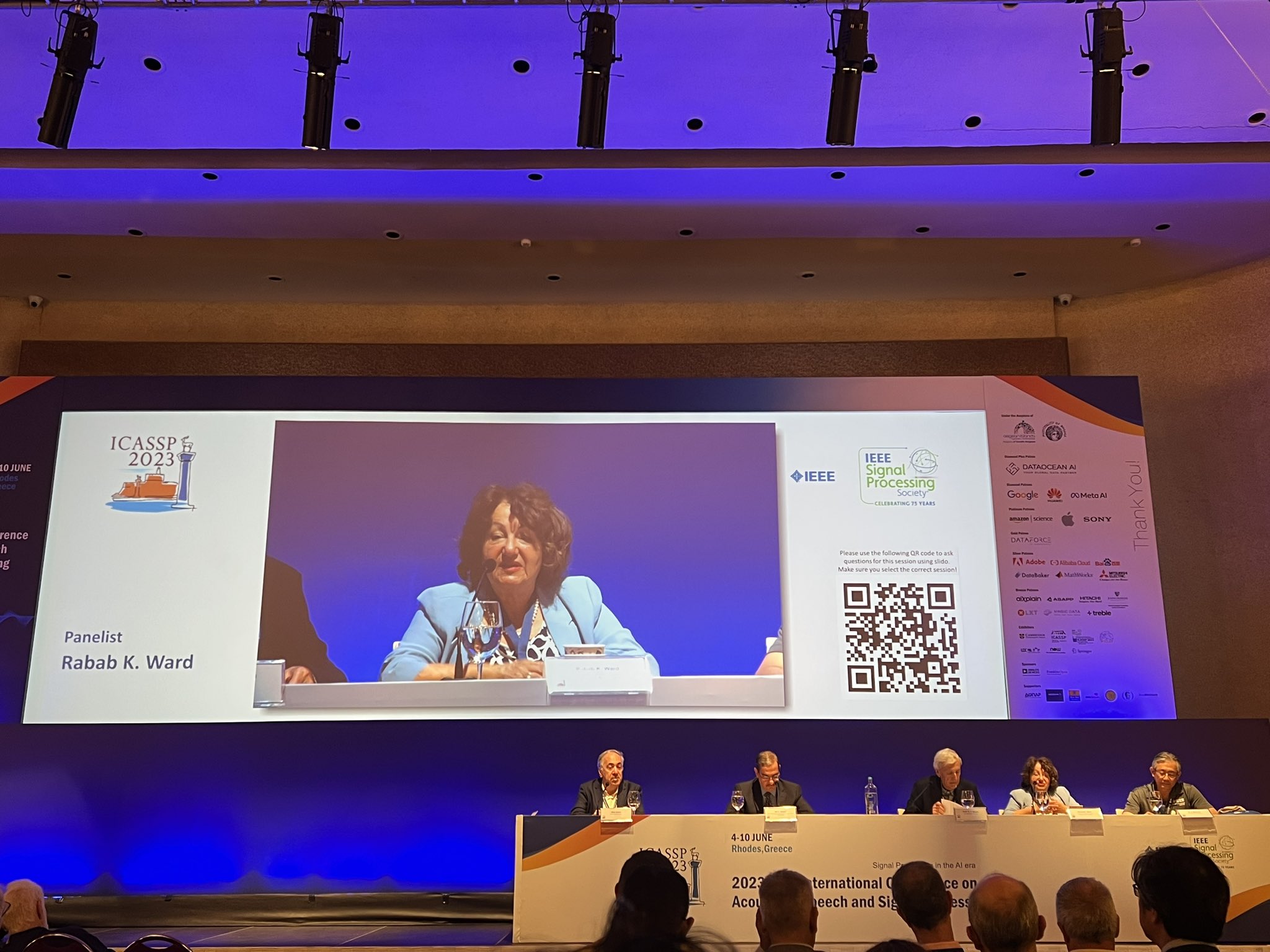IEEE ICASSP on Twitter "Dr. Rabab K. Ward discusses her views on the