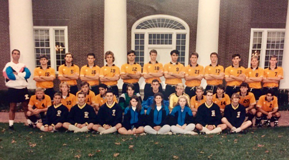 This will be a fun trip down memory lane! DYK #CentreSoccer fielded their 1st team in 1971? @CentreAlumni can email us any photos they have around.