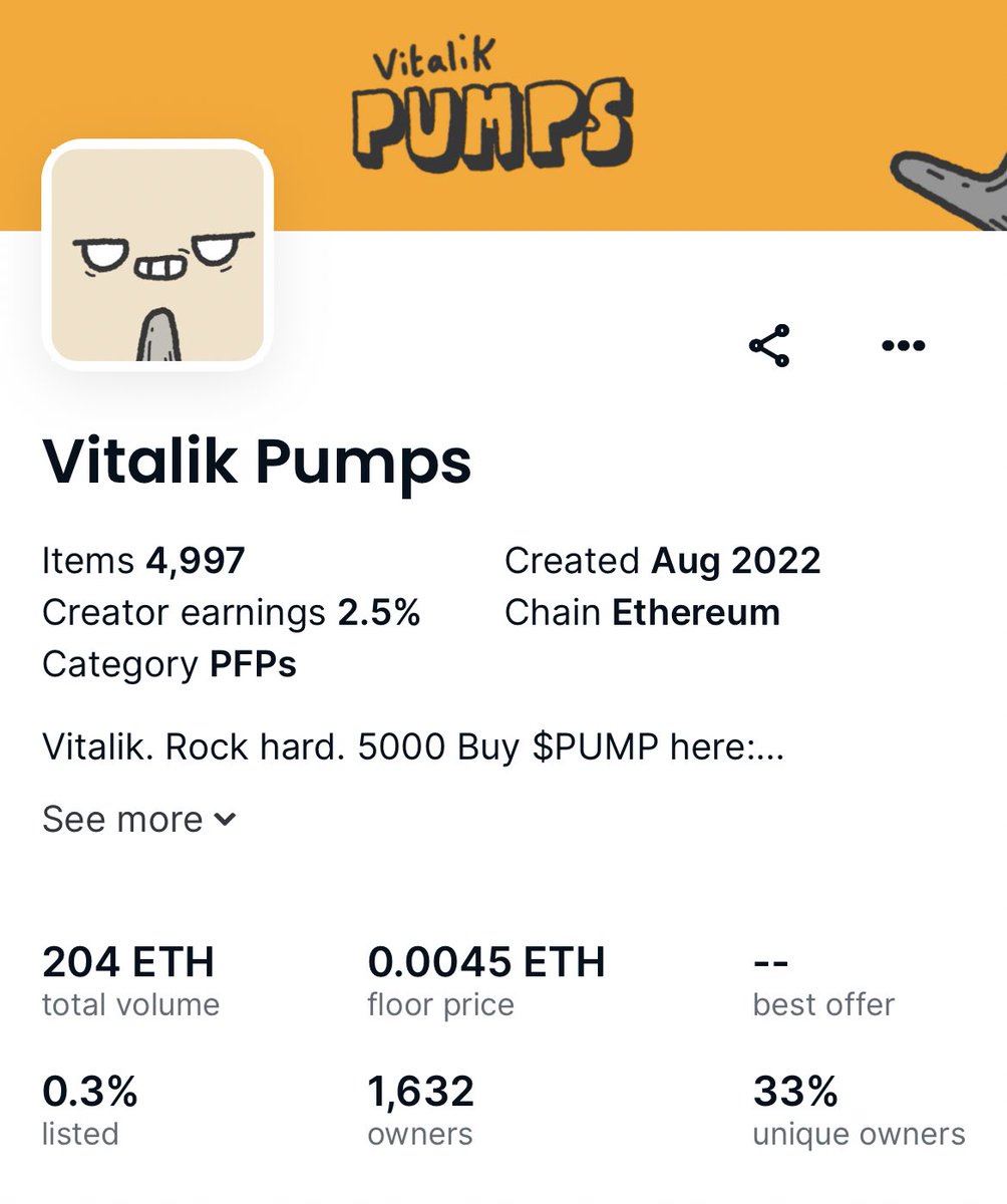 amanda66085577's tweet photo. #NFT #vitalikpumps

https://t.co/Y0INVT1oVH https://t.co/mn1X8kWag2