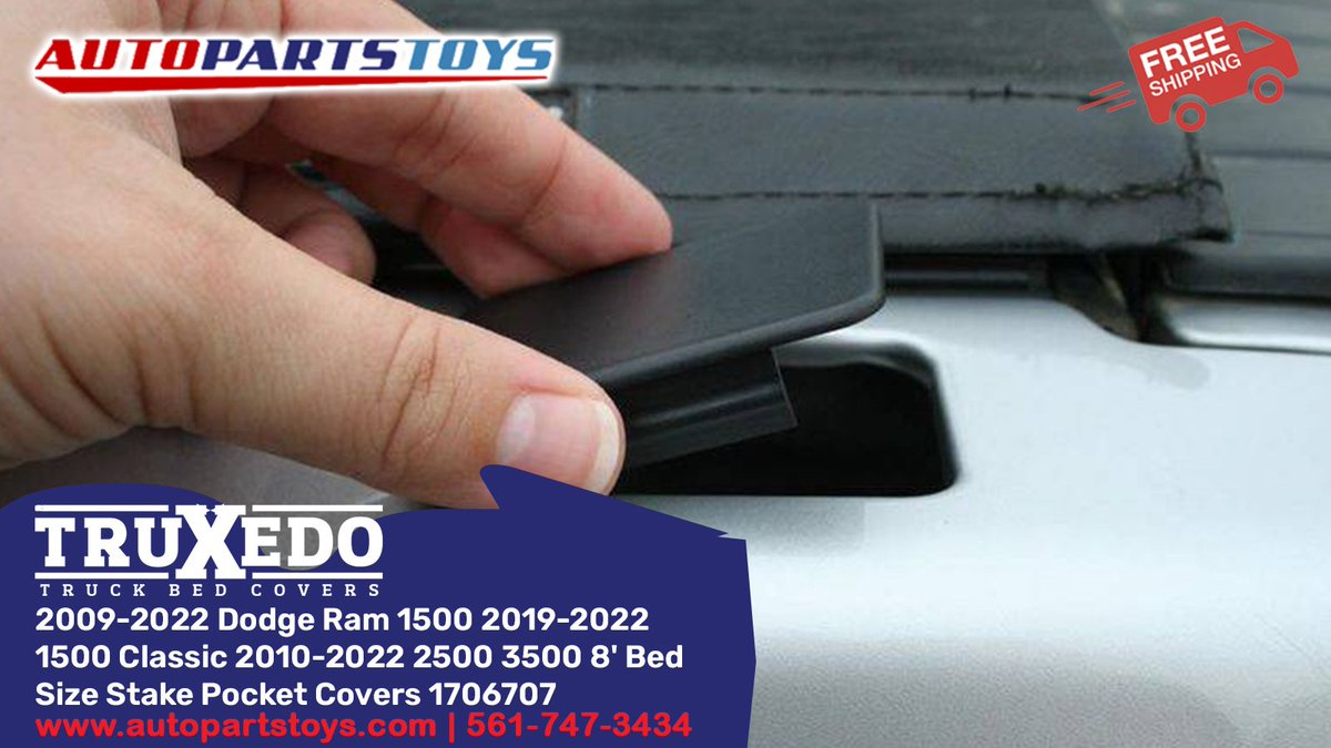 🔒 Secure your truck bed with TruXedo Stake Pocket Covers from Autoparts Toys! 💪🔐 ✨🚚
.
Part No. on Website#: 1706707
.
Buy From: AutoPartsToys.com
.
#TruXedo #StakePocketCovers #DodgeRam1500 #Ram1500Classic #Ram2500 #Ram3500 #AutopartsToys #TruckBedAccessories