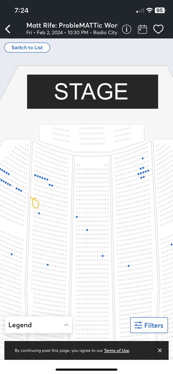 allisonbbb29712's tweet photo. Two tickets to Matt Rife! I bought the wrong day! Juts looking for my money back or a little less! https://t.co/SZr91iCtnh