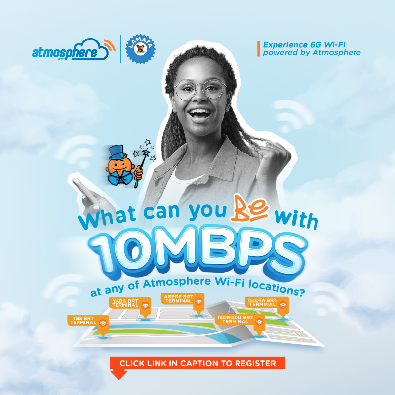 BiolaAkinyemi_'s tweet photo. Can you&amp; your friends take us on #10Mbps  challenge? Get as many of your friends as possible to the @MetroLagos BRT terminal e.g Ikorodu, and push the limits of our network. 10 persons with the most friends get 3 months of unlimited internet freedom!
Join👇https://t.co/i1GhJVpvcz https://t.co/lFYUNeGATQ