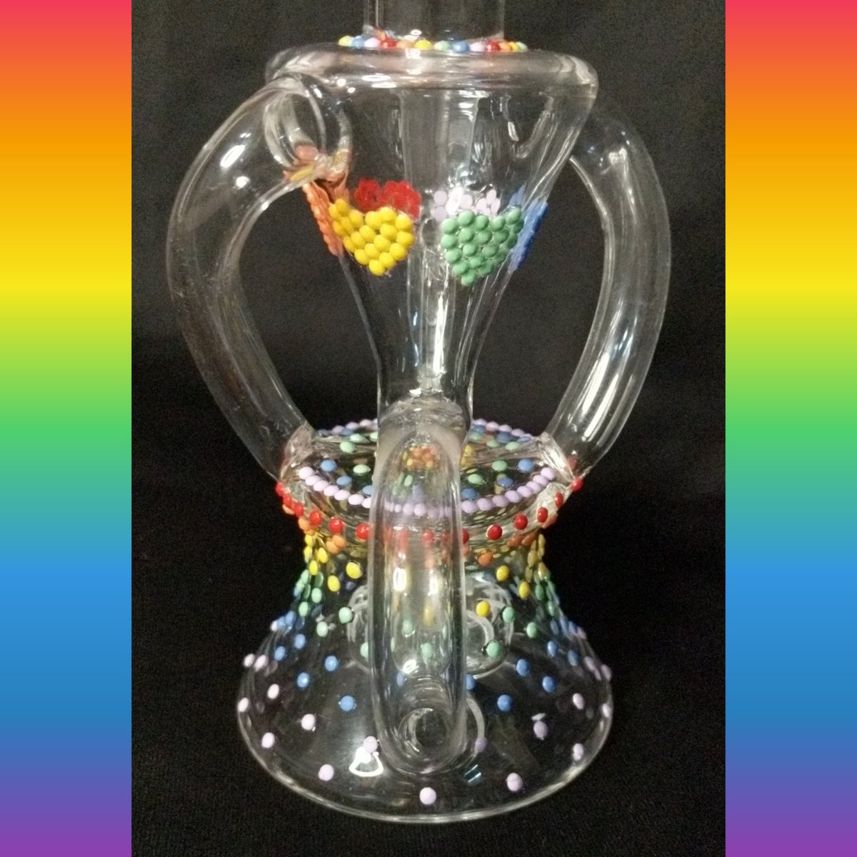 RAFFLE TIME!!❤️ To celebrate #pride this month I will be doing 2 rainbow raffles! The first is this beautiful Rainbow Dab Rig 🧡 Only $3 per entry, no entry limits! 💚
#raffle #420fam #cannabis #pridemonth #rainbow #dabrig #dabrigs #rainbowglass #happypridemonth #loveislove
