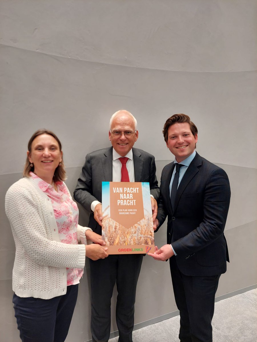 Ons plan ‘van Pacht naar Pracht’ overgedragen aan <a href="/ministerlnv/">MinisterN_S</a>!