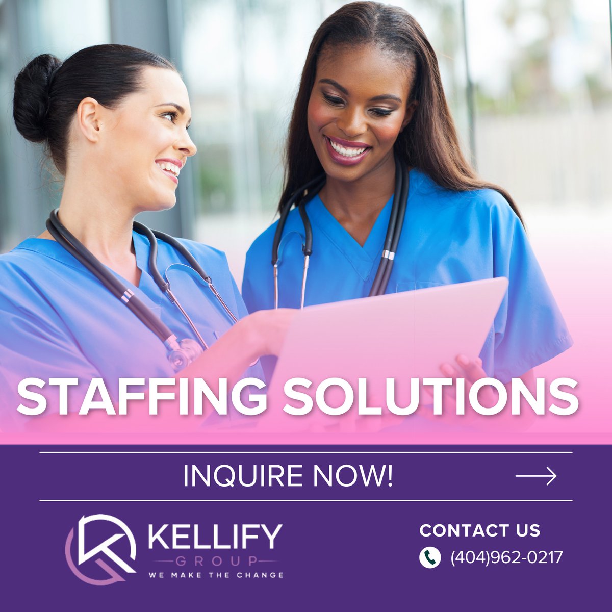KellifyGroup's tweet image. We know that it isn&apos;t easy. Let us find the perfect staff for you!

#StaffingSolutions #WorkforceExcellence #StrategicStaffing #TalentAcquisition #BusinessGrowth #TeamEmpowerment #StaffingAgency #EfficientPlacements #WorkforceManagement #UnlockYourSuccess #BusinessSuccess