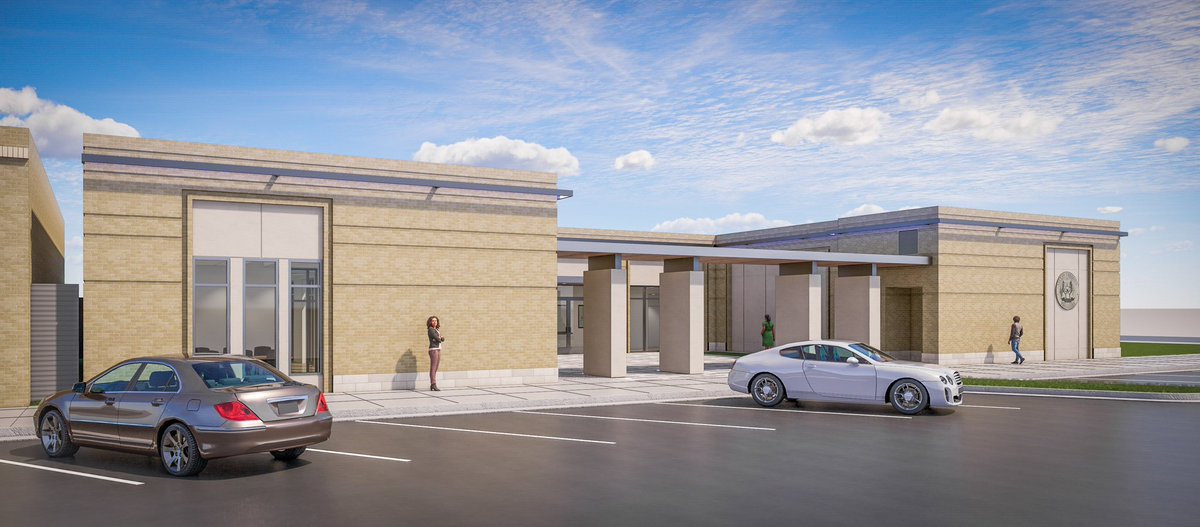 A2H_design's tweet photo. A2H recently completed the design of the new Municipal Complex for the City of Dresden, TN. After widespread damage across the city from a EF-3 tornado on December 10, 2021, A2H was brought in to help assess the damage and determine next steps for multiple city facilities. https://t.co/A4y2AvHGy1