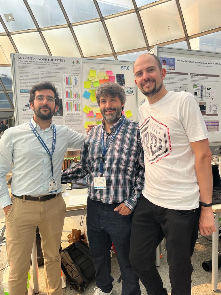 4m4r000's tweet photo. Total Success for our Walking Experiment presentation in #ICASSP2023 @i_mBODY_Lab @ERC_Research @ciencia_uc3m https://t.co/CfEphiAkuG
