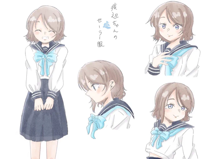 せつ菜ちゃんはほぼ模写だから、どっちかと言ったらこっちは自分で考えて描いた絵だしこっちかな!!  最近リメイクしました(2枚目)   #自分の代表作だと思う絵を一枚だけ選んでみよう