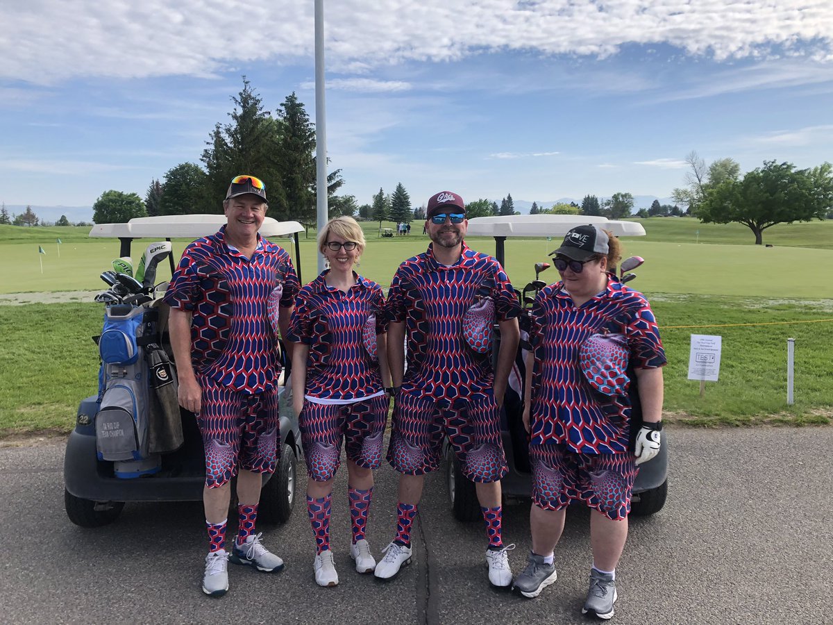 The team from MUST gets the prize for best dressed at the <a href="/MTEDLeadership/">SAM</a> SAM DARUD cup golf tourney.