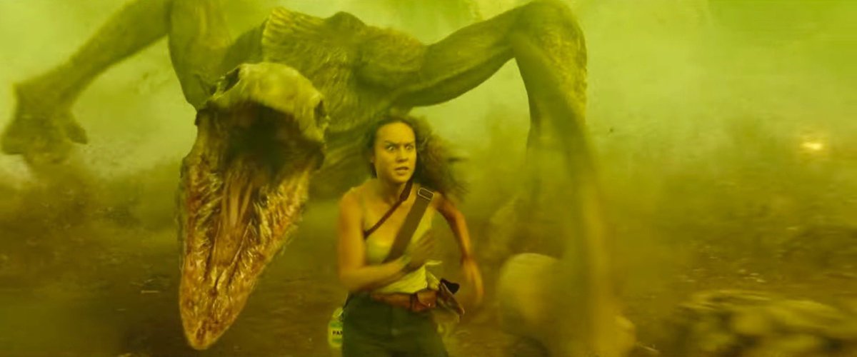 I love the Monsterverse’s take on Skull Island. People are disappointed with no dinosaurs but Peter Jackson had already made the perfect homage to the original Skull Island, so getting to see a new take with these plant-animal hybrids is what was best imo.