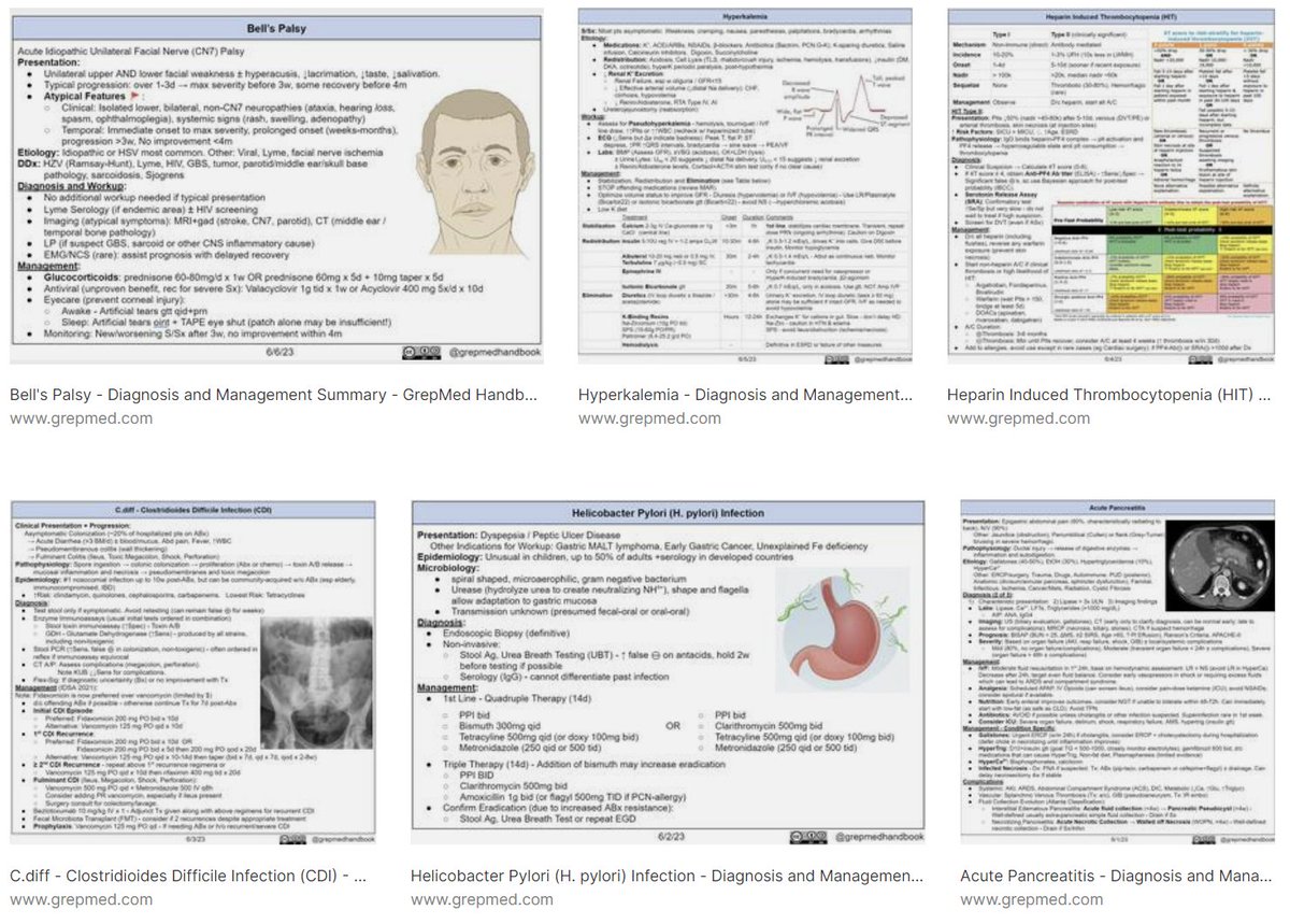 We're creating a free, open-source, high-yield handbook in the style of the Hospitalist Handbook/Pocket Medicine/MGHWhitebook - please reach out if you're interested in getting involved.
grepmed.com/grepmedhandbook
