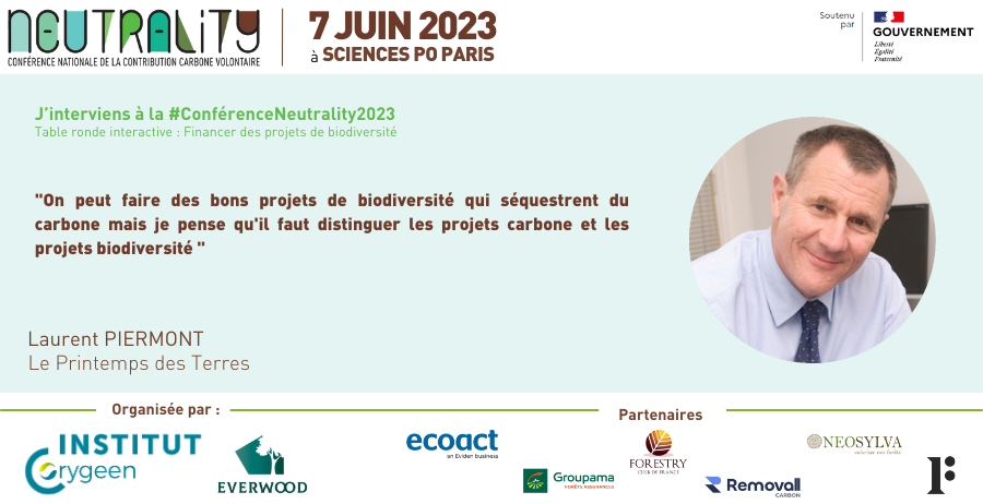 💡 Nouvelle table ronde: Financer des projets de biodiversité et bonifier les projets carbones via la biodiversité avec Philippe Gourmain, Eric Toppan et Laurent Piermont
#ConférenceNeutrality2023 #TransitionEnergetique #CO2