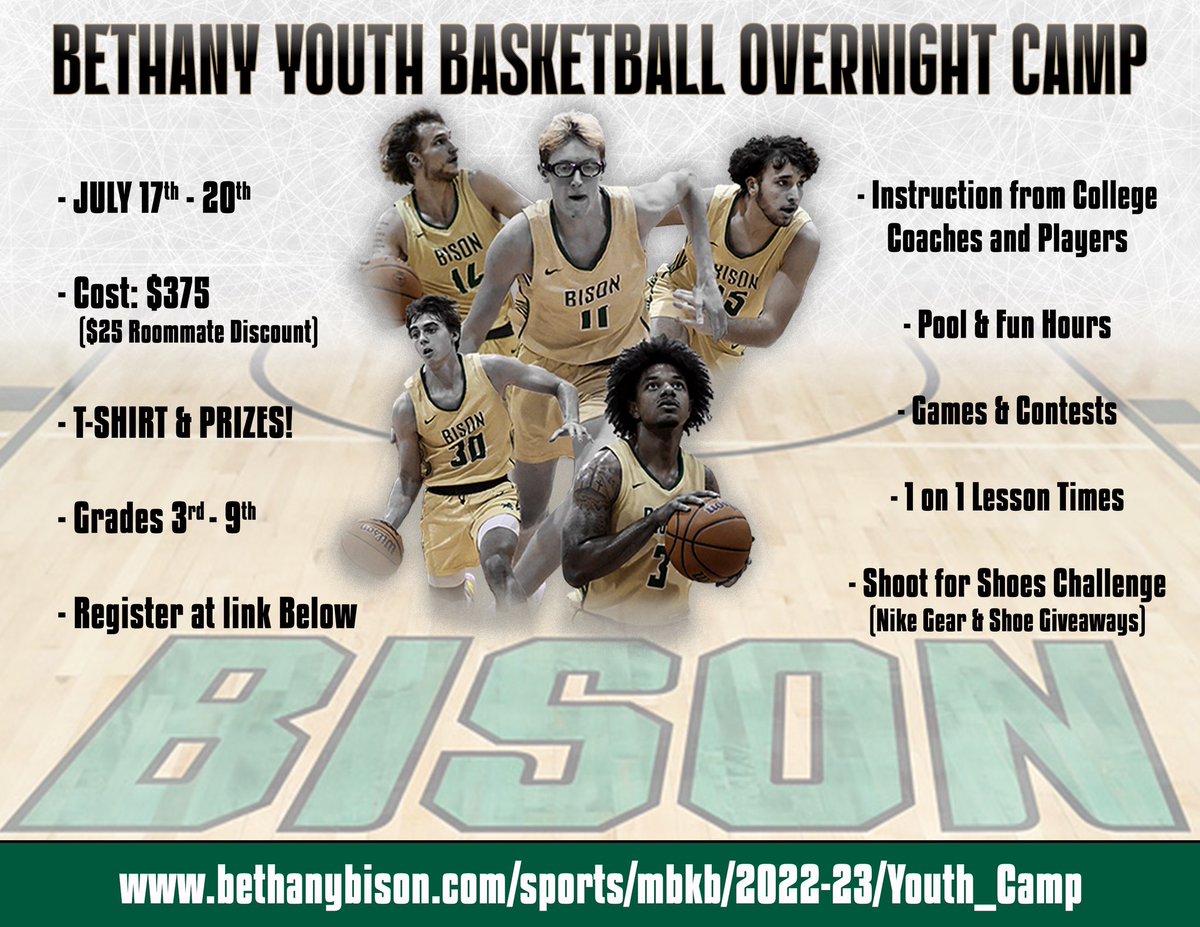 Going to be a great camp!! Great opportunity to learn the game and a lot of fun. Signup at the link below!