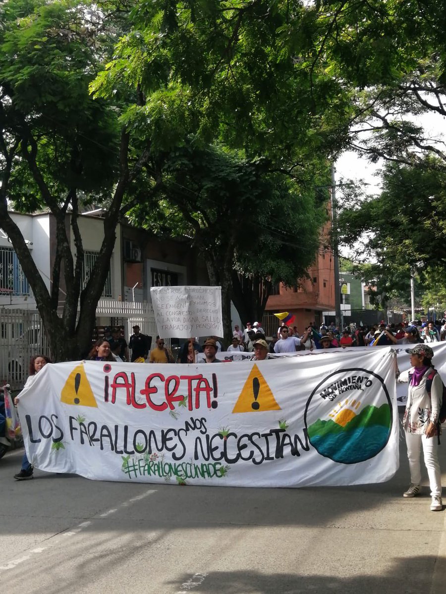 ASPU_Colombia's tweet photo. #ASPUVALLE || Las y los profesores de ASPU Valle movilizándose en defensa de las Reformas Sociales y de la Educación Pública Superior 🔴🔵

ASPU Presente ✊🏼🇨🇴 https://t.co/daJWluxXIs