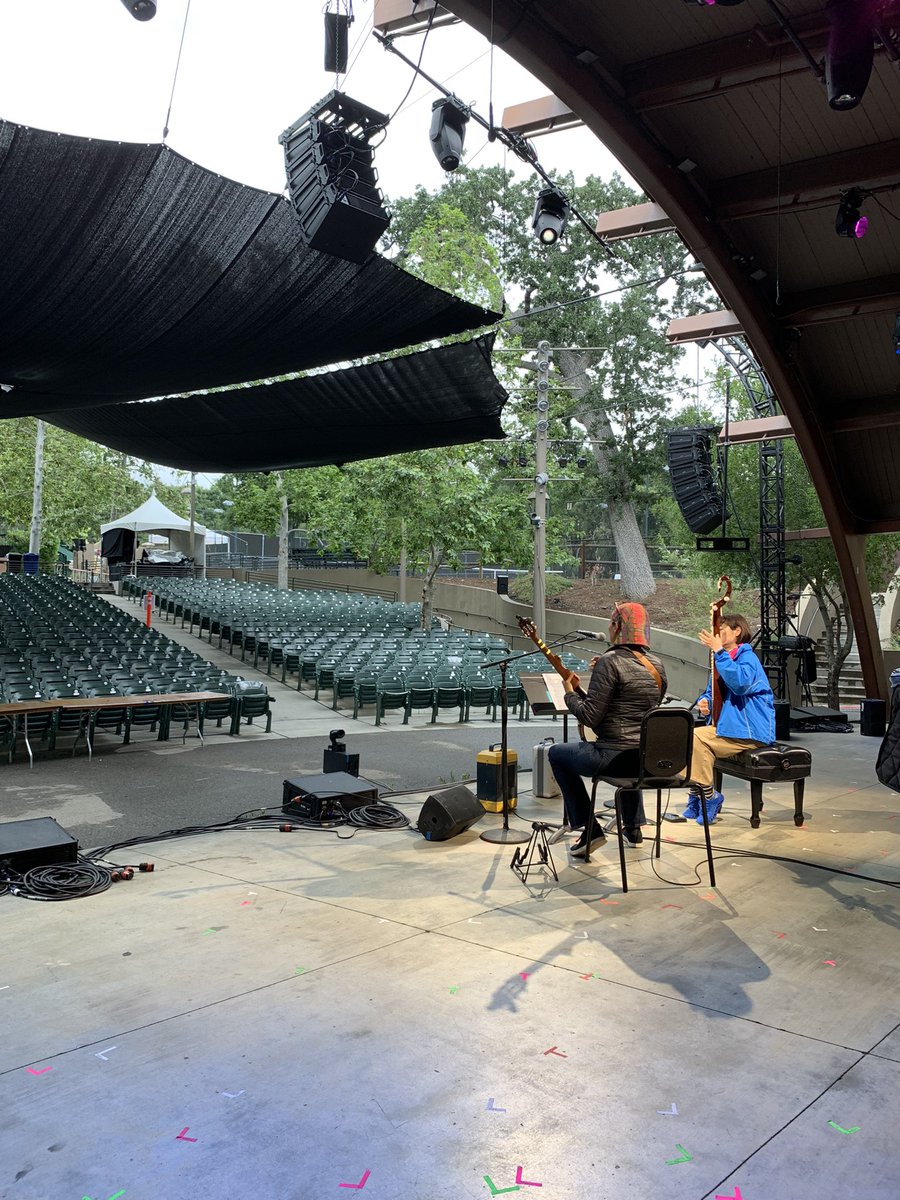 <a href="/OjaiFestivals/">Ojai Music Festival</a> rehearsal w <a href="/RhiannonGiddens/">Rhiannon Giddens</a> <a href="/silkroadproject/">SILKROAD</a> <a href="/Opus3Artists/">Opus 3 Artists</a> @shu