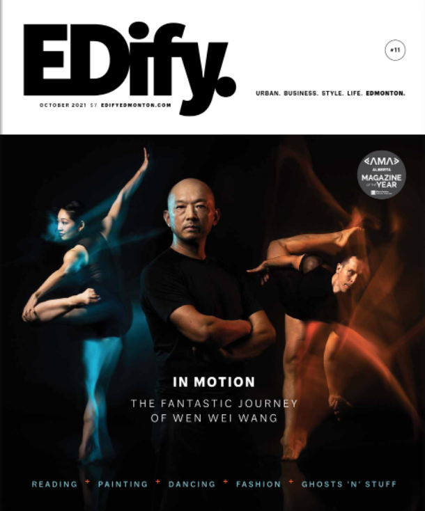 Throwback to the October 2021 cover feature of
@EdifyEdmonton with our artistic director, Wen Wei Wang. Read about how he fostered his love for #dance, and how a move to Canada allowed his vision to blossom: ow.ly/eVKx50GiNAl #yeg #yegarts #yegdance