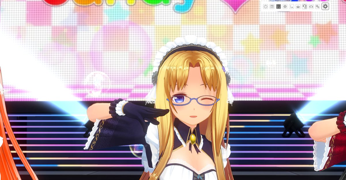 makoto_COM3D2's tweet photo. 既存のメイドのうち何人かのＣＲボディをこさえました。既存ボディと同じ顔にエディットしたかったけど、なかなかむずい。。。ｗ
三人揃ったのでダンスさせてみましたが、やはりカクつきます。マシンが貧弱なので。。。ｗ
早くゲーミングデビューしたいです。 https://t.co/w5K9VJJMt6
