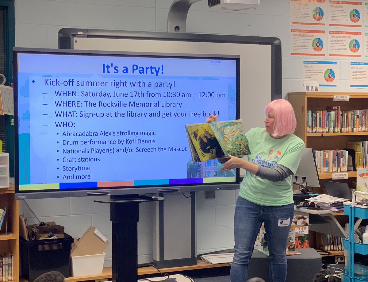 Lori Tecler (@loritecler) on Twitter photo Thanks to <a href="/MCPL_Libraries/">Montgomery County Public Libraries (MD)</a> for presenting to our readers today about the summer reading program. They’re excited to start reading so they can earn badges and books! <a href="/DrewESPTSA/">DrewESPTSA</a> Thanks to <a href="/MCPL_Libraries/">Montgomery County Public Libraries (MD)</a> for presenting to our readers today about the summer reading program. They’re excited to start reading so they can earn badges and books! <a href="/DrewESPTSA/">DrewESPTSA</a>